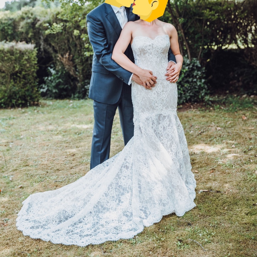 Monique Lhullier Farren wedding dress